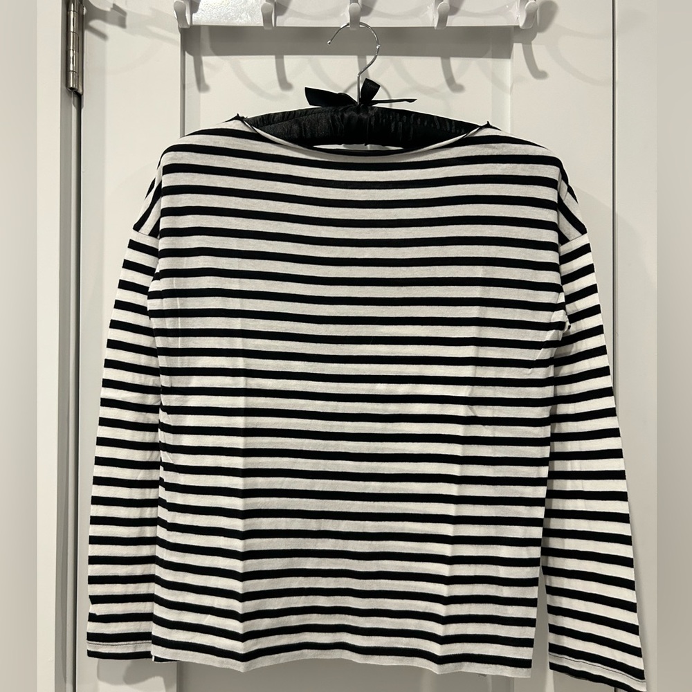 Vince striped long sleeve t-shirt